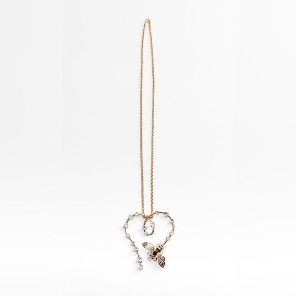 $229 New In Box Elie Top x Zara Limited Edition Bee Necklace - Picture 7 of 8